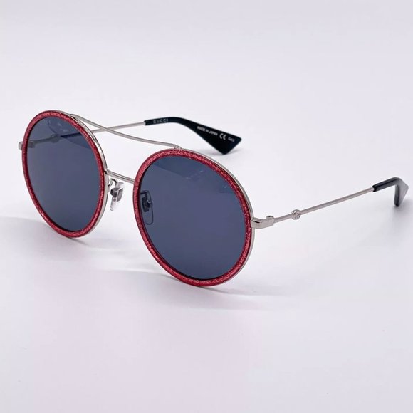 Sale! New Gucci Women's 56mm Black and Red Sunglasses! - Picture 5 of 7